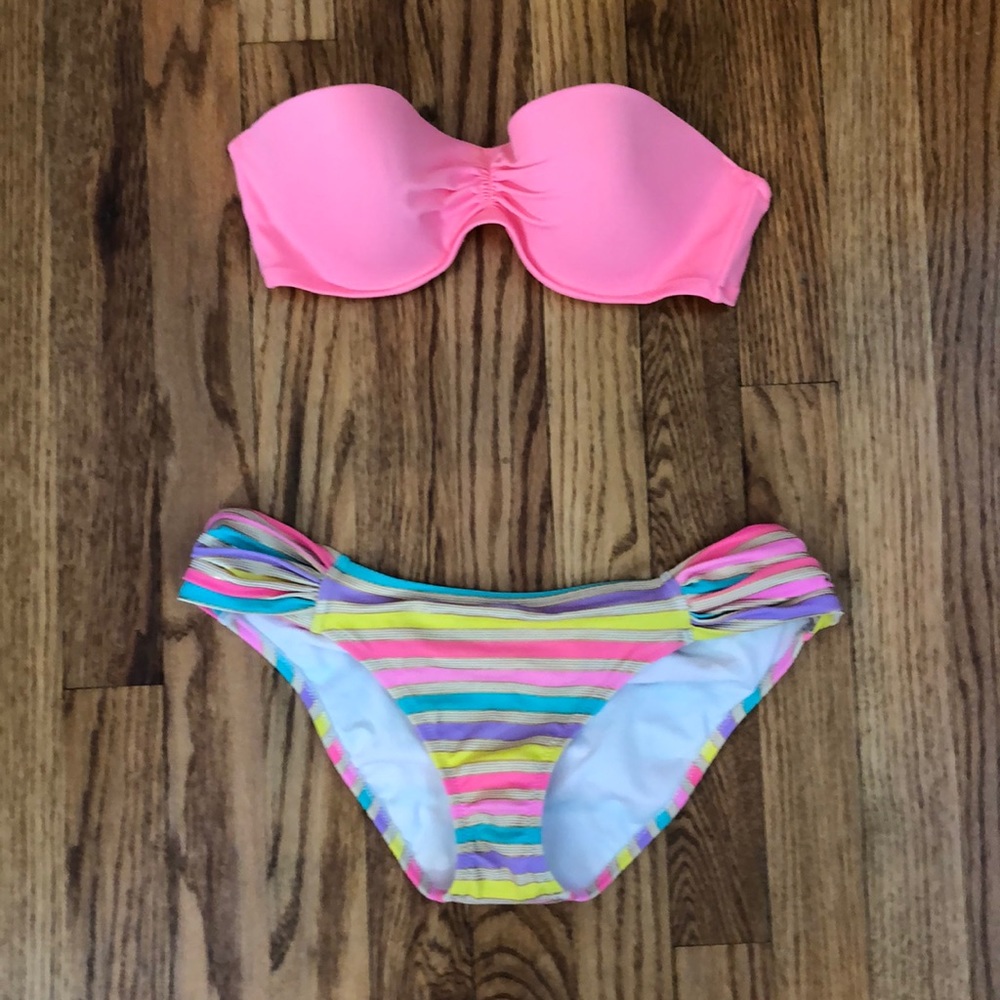 Victoria’s Secret neon color bikini